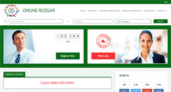 Desktop Screenshot of onlinerozgar.com